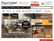 Tablet Screenshot of floormaker.co.uk